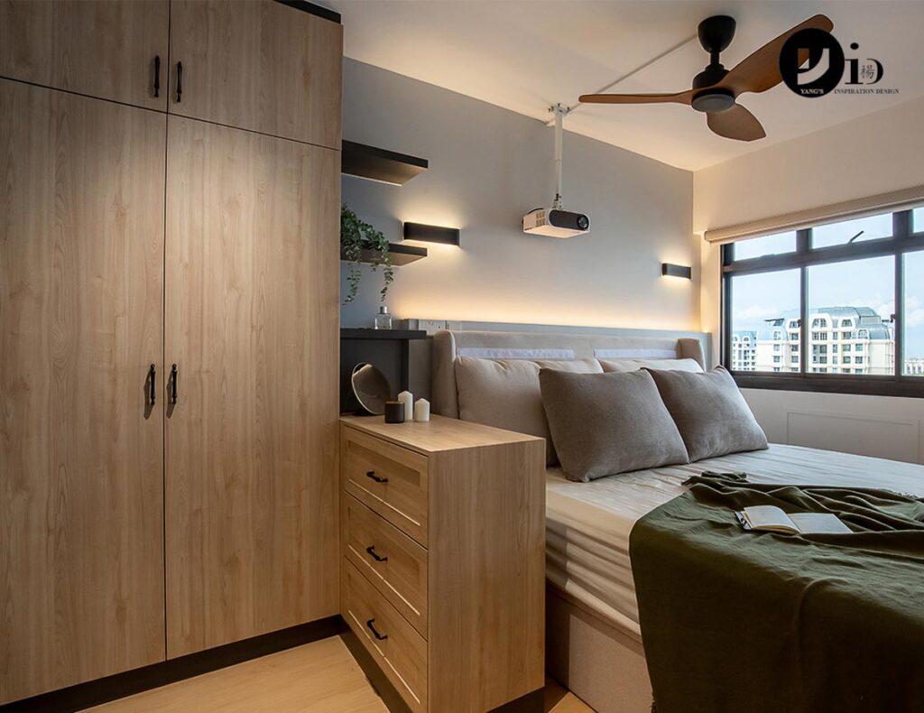 Use a Functional Half-Wall Partition