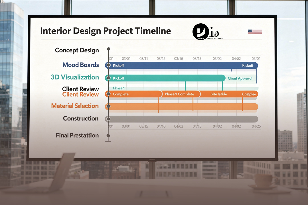 Interior Design Project Timeline