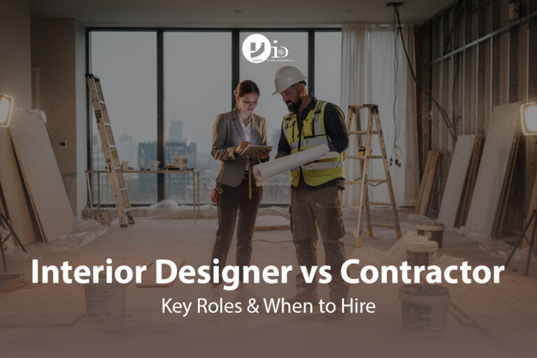 Interior Designer vs Contractor