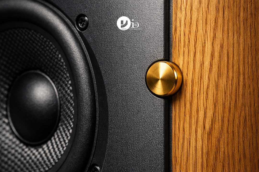 A close-up shot showing the CMF (Color, Material, Finish) interplay on an industrial design product.