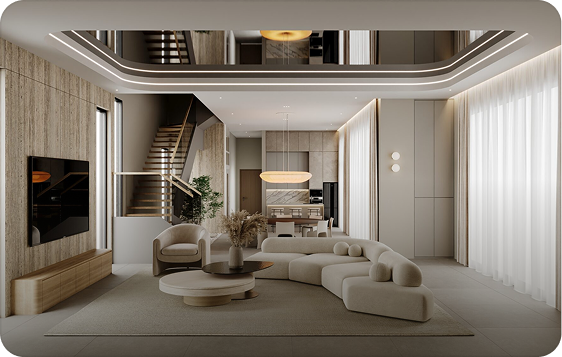 Residential 3 Landed house interior design singapore