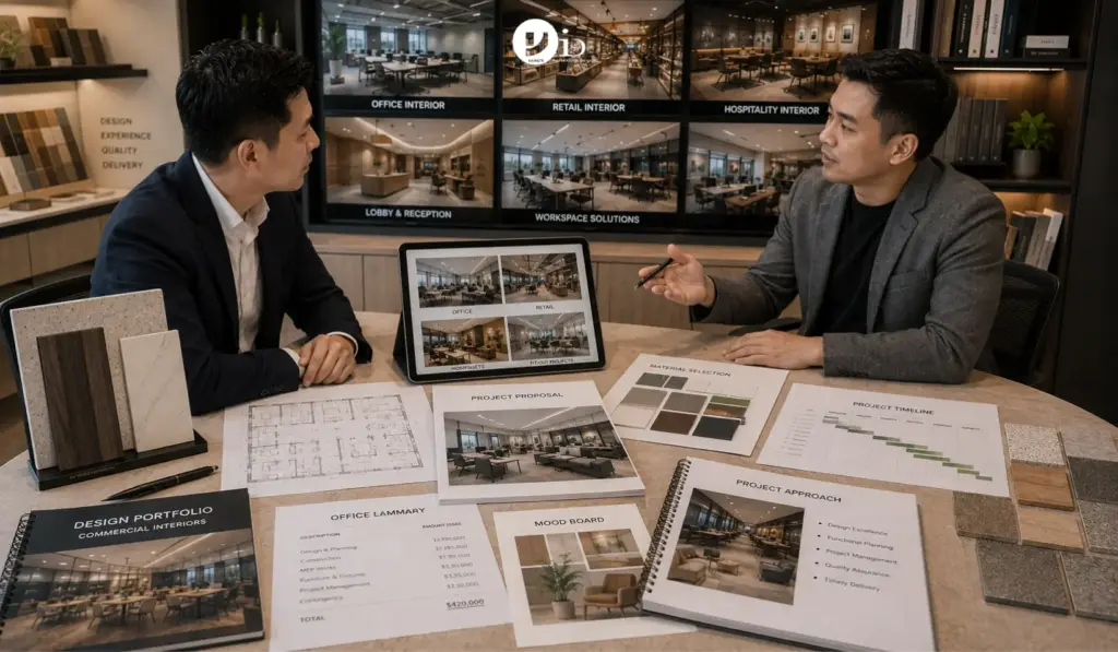 commercial interior designer singapore