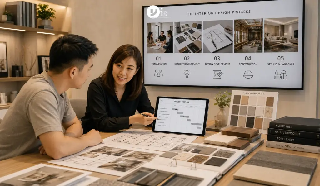 interior design process singapore