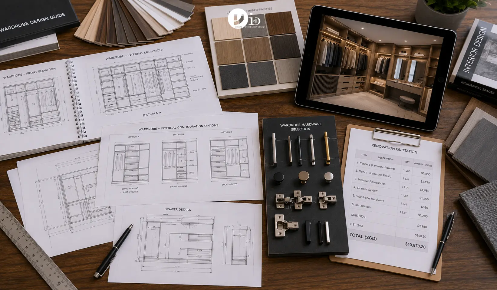 best wardrobe design singapore