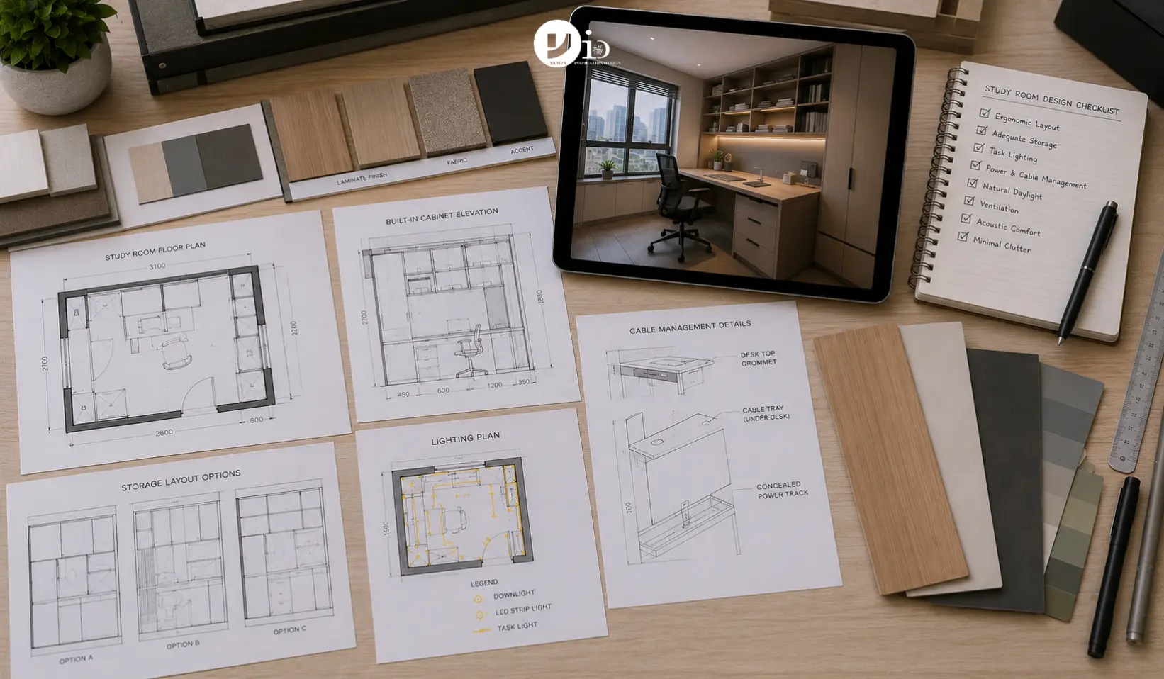 study room design singapore hdb