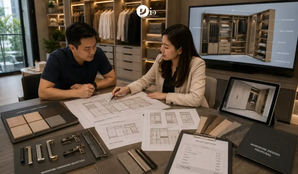wardrobe design singapore