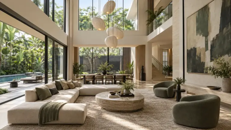 Designing Double-Volume Living and Dining Spaces 1 double-volume living and dining spaces