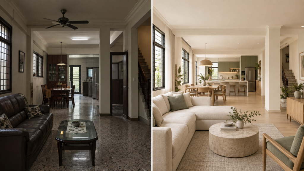 interior renovation no structural changes featured