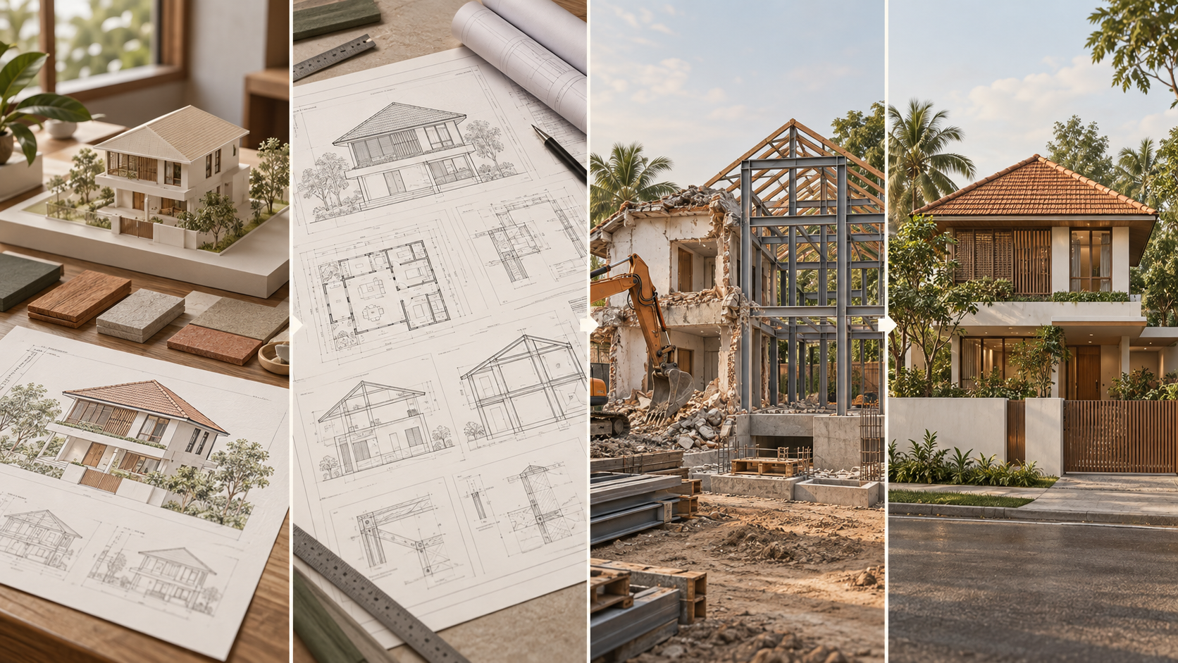 Rebuilding a landed house in Singapore