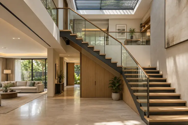 staircase design for landed house