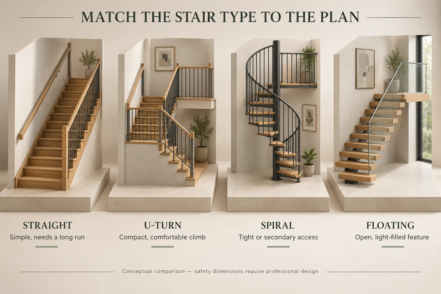 staircase design type